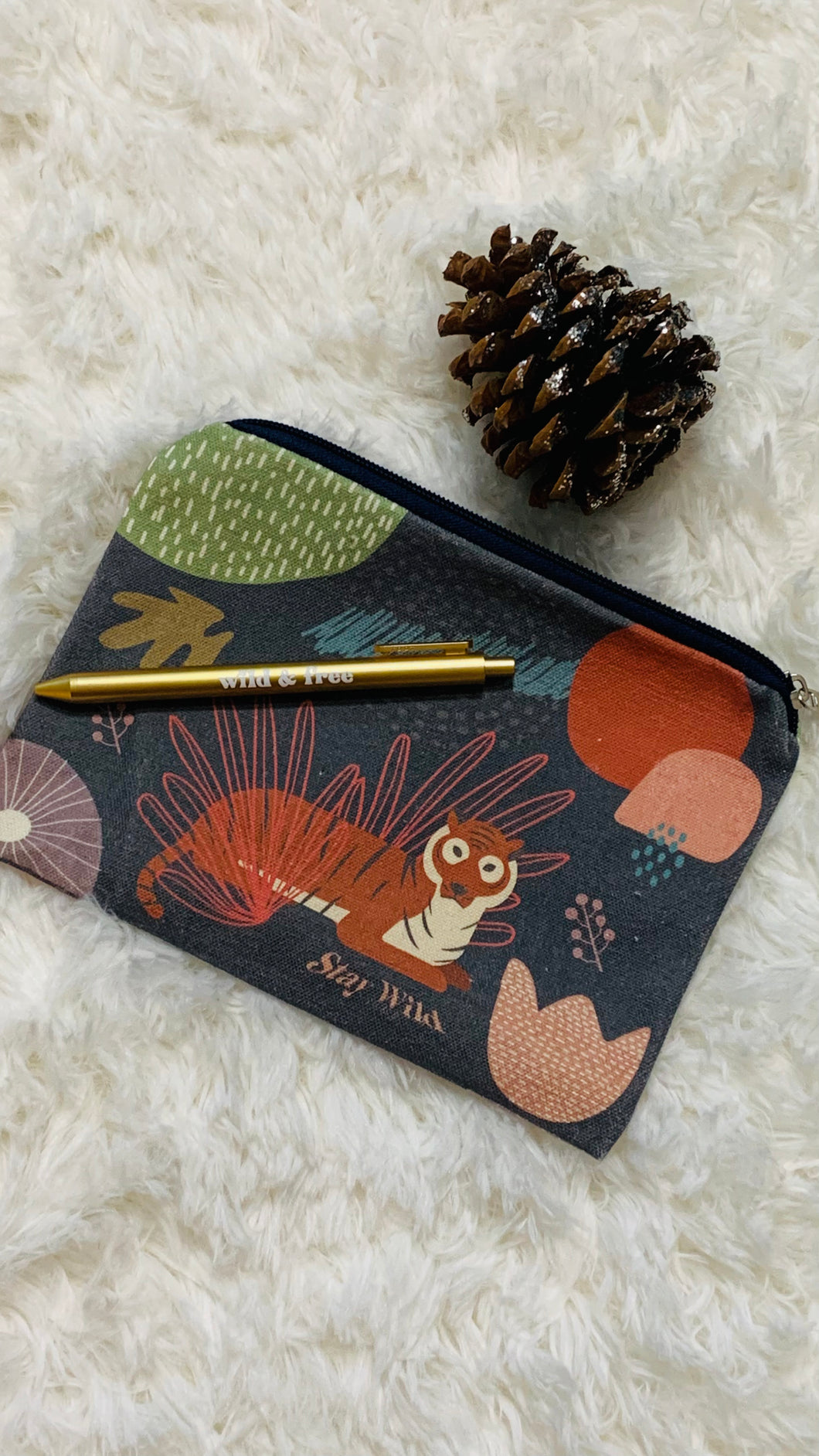Stay Wild - Canvas Pouch + Pen
